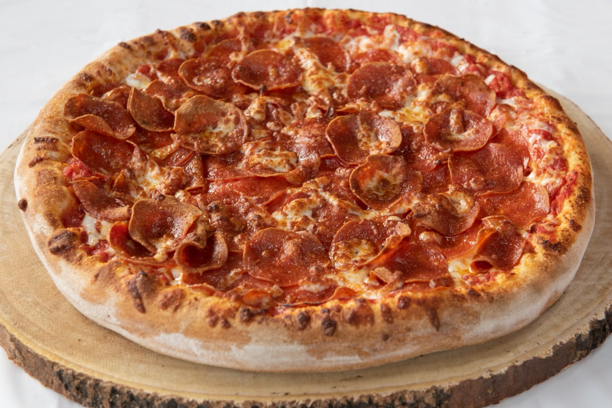 Pepperoni Suicide Specialty Pizza.