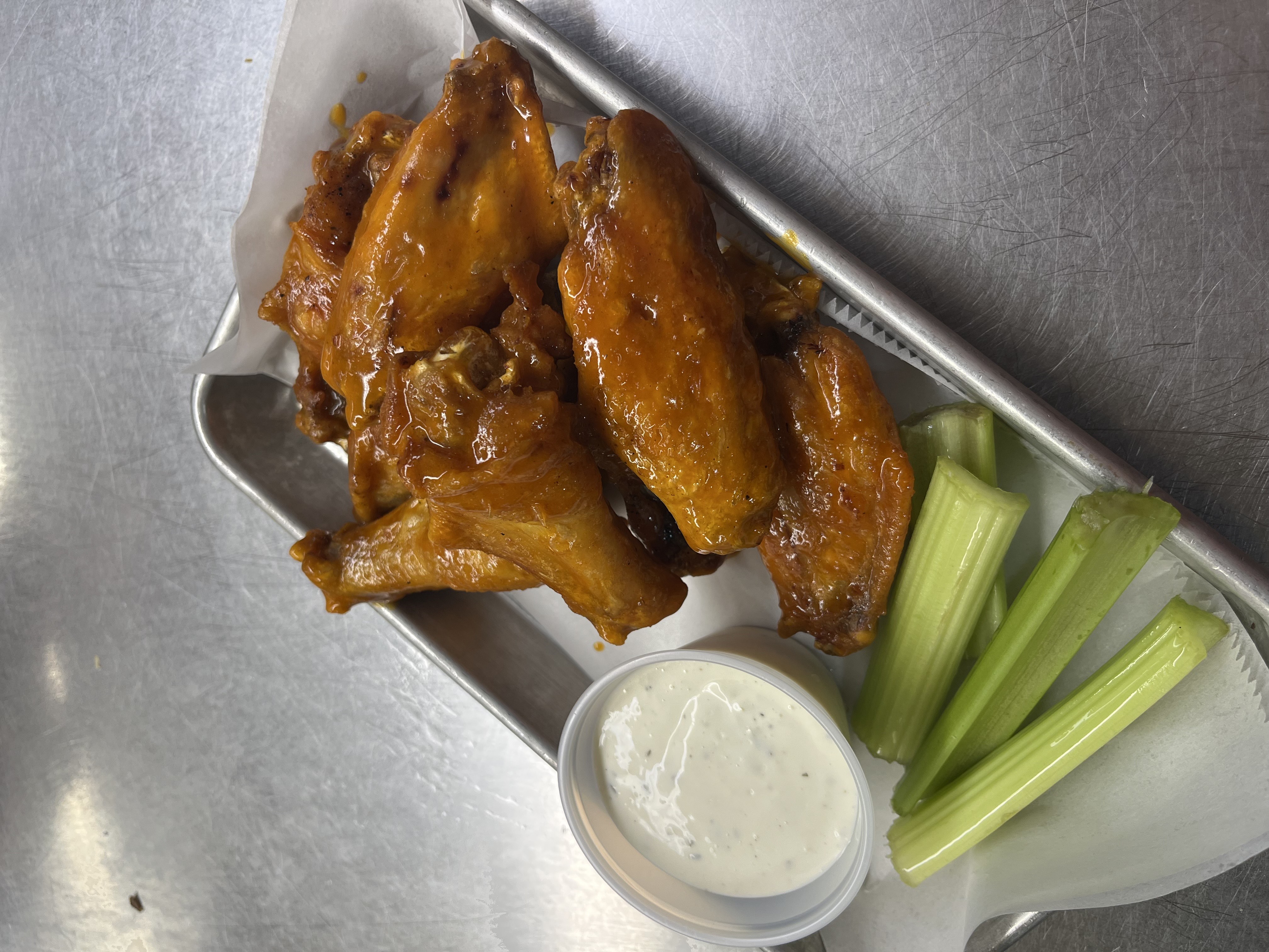 1LB of Wings.