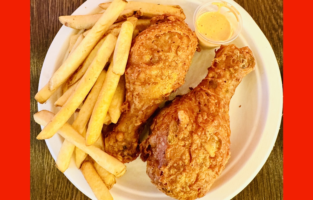 Mexican Crispy Drums & Fries.