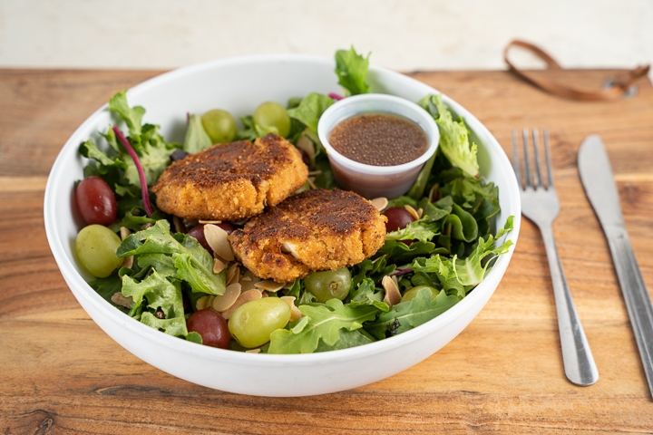 Crab Cake Salad.