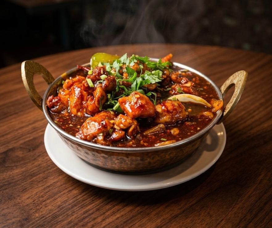 Spicy Hot Garlic Chicken.