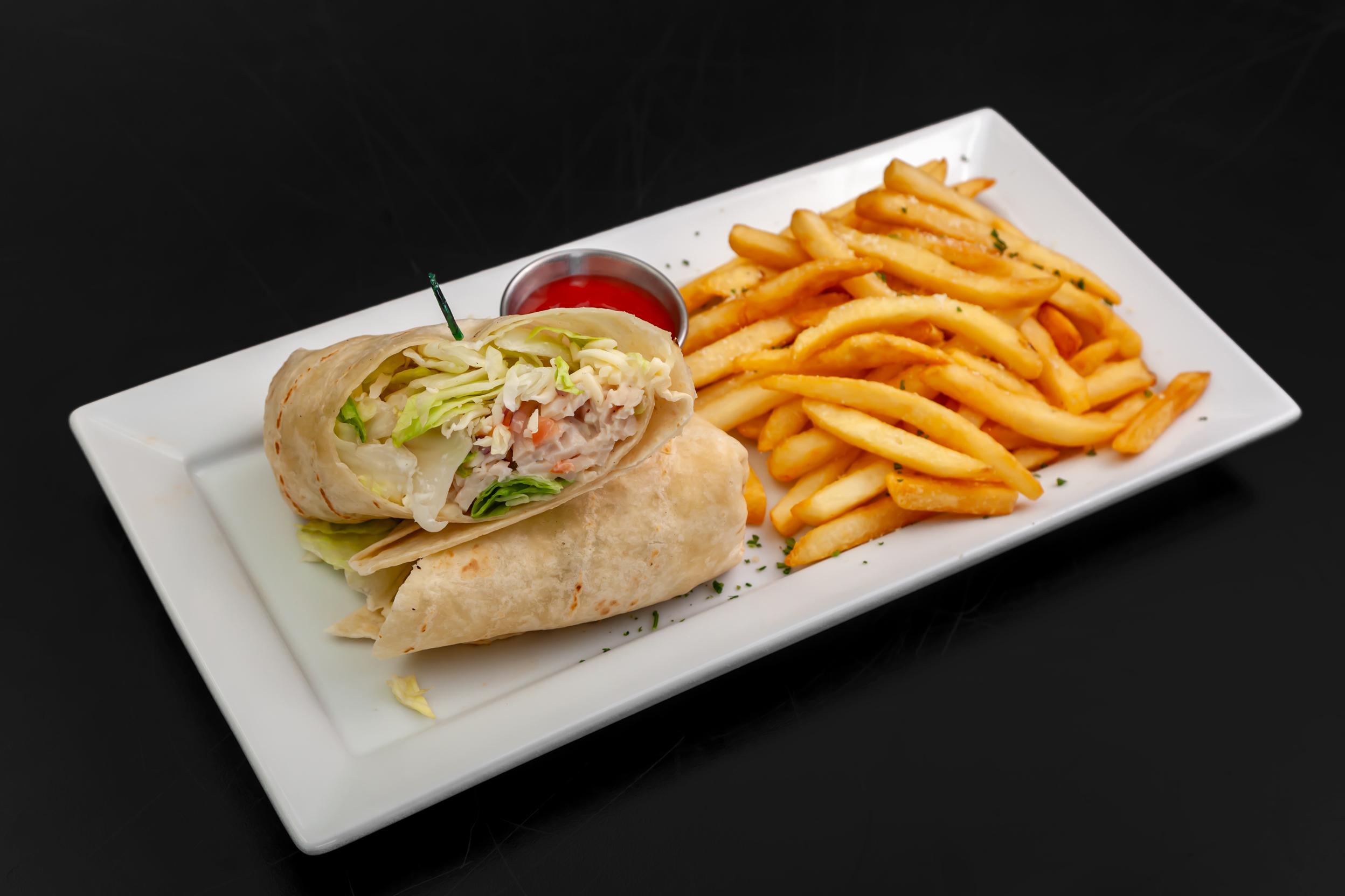Turkey Bacon Ranch Wrap.