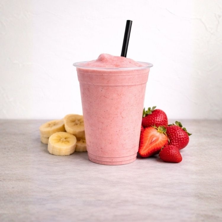Strawberry Banana Smoothie.