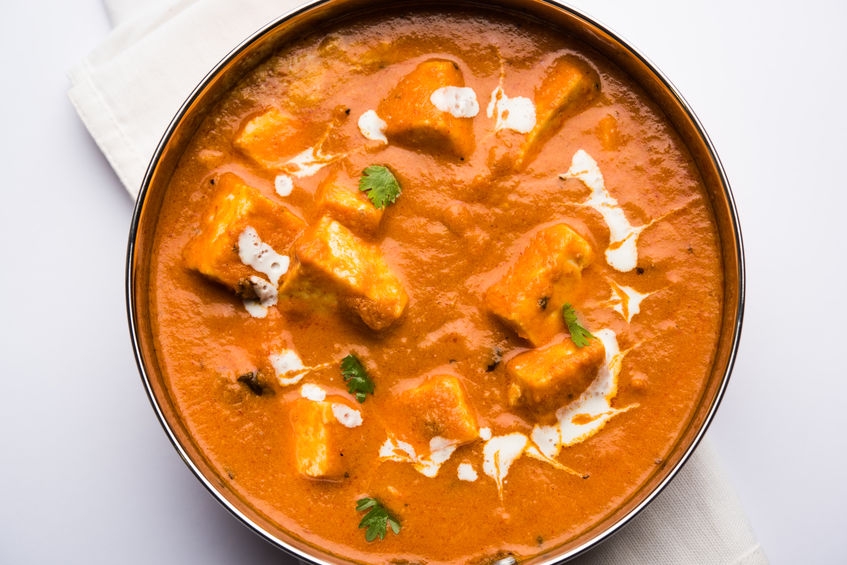 Paneer Butter Masala.