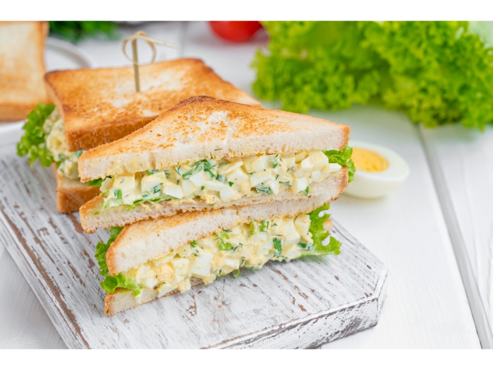 EGG SALAD Sandwich.