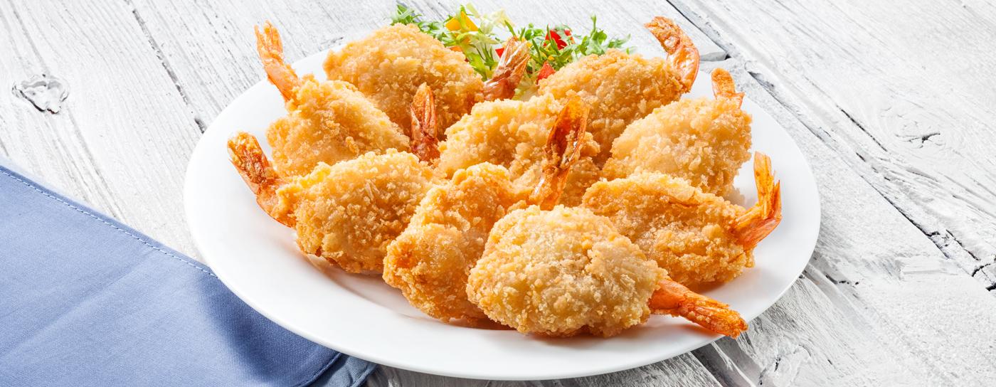 9 Pcs Jumbo Shrimp.