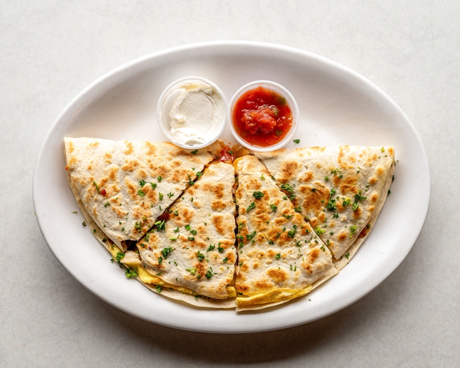 Western Breakfast Quesadilla.