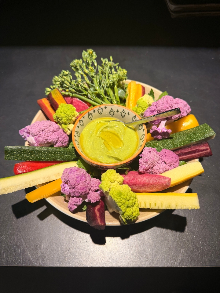 Crudites.