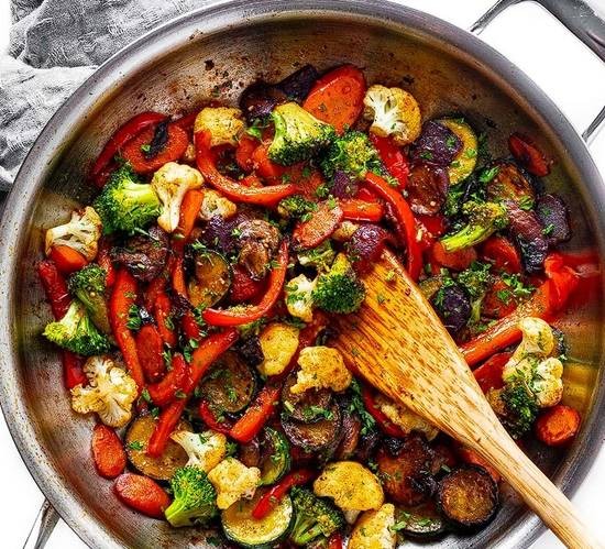 Sauteed Vegetables.