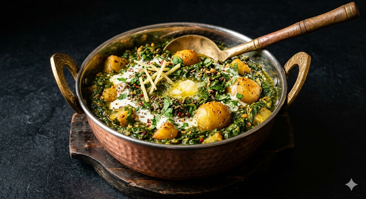 Saag Aloo.