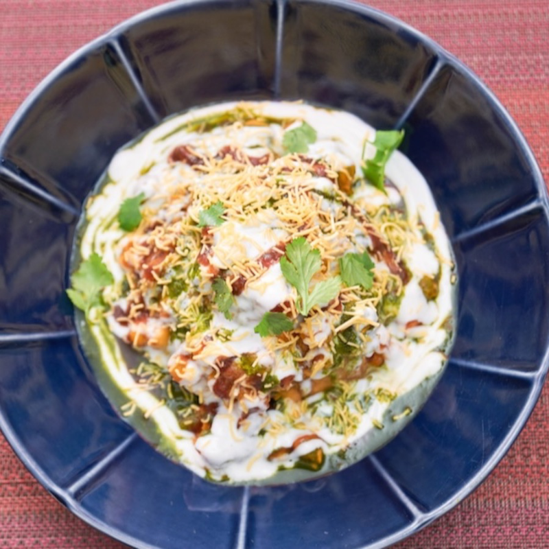 Samosa Chaat.