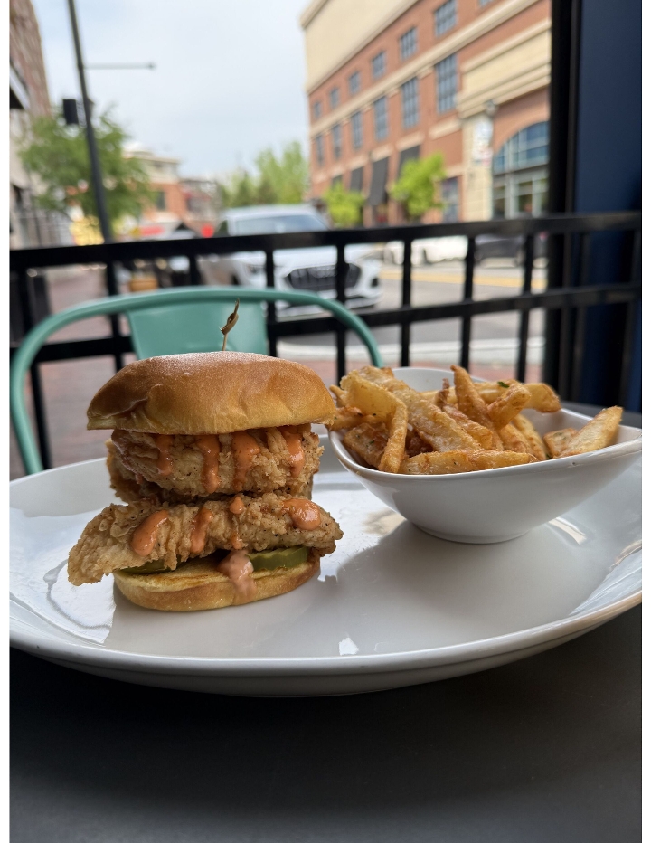 Chicken Tender Sandwich.