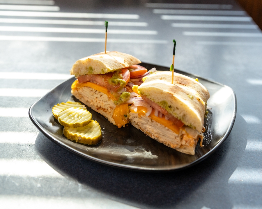Cali Chicken Club Panini.