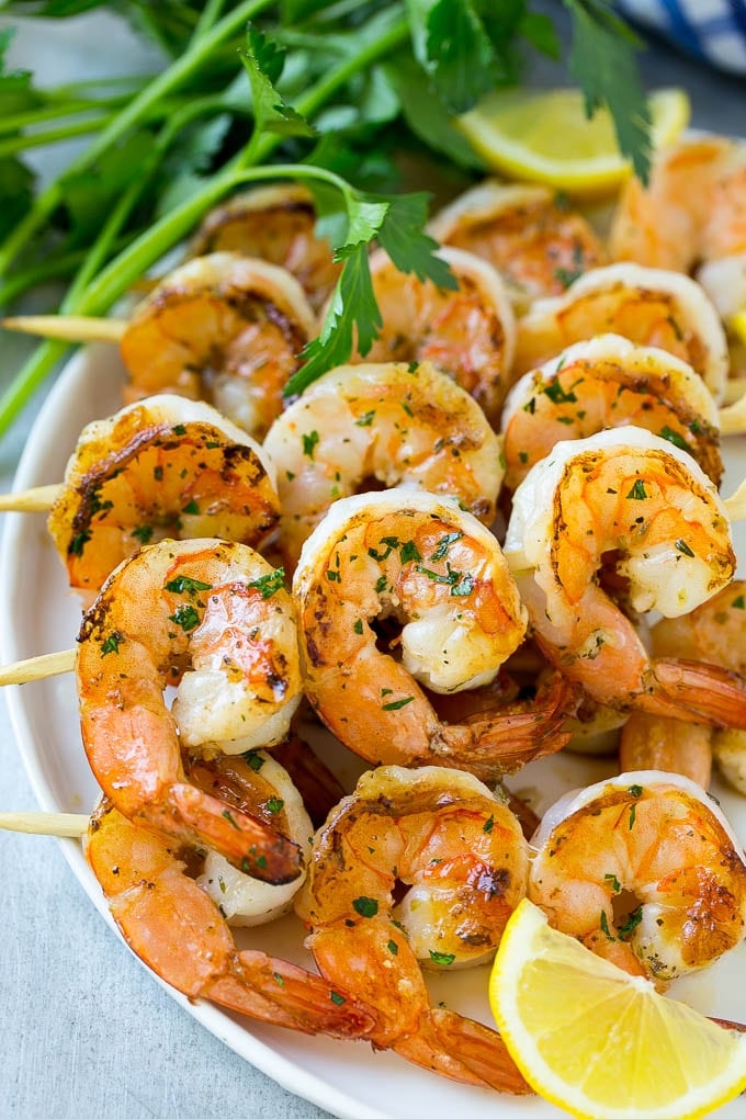 Shrimp (5) Skewer.