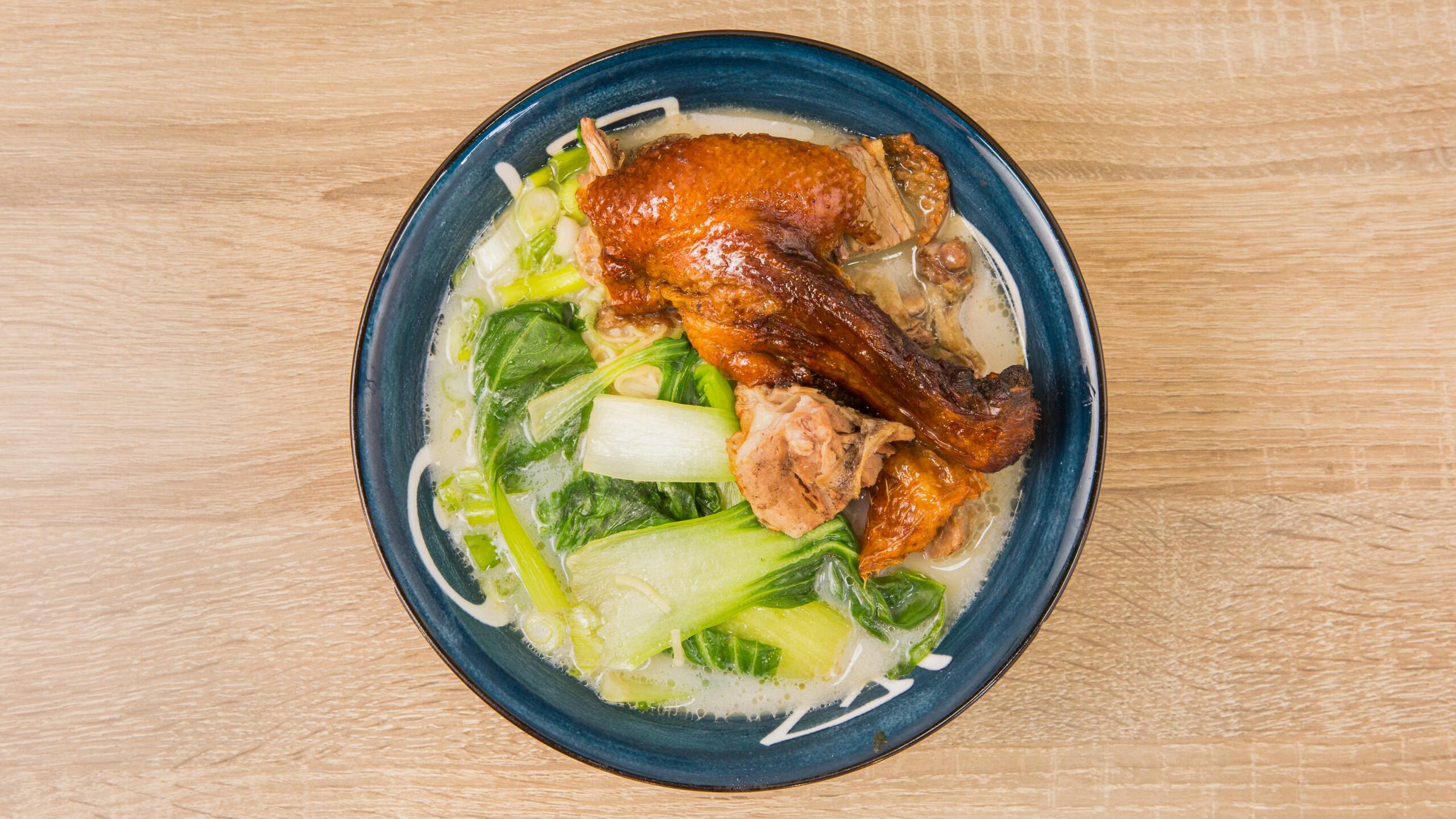 Roast Duck Noodle 烤鸭面或米粉.