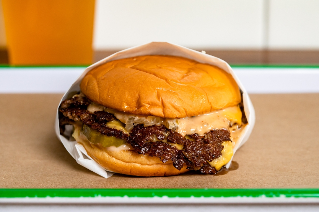 Triple Smash Burger.