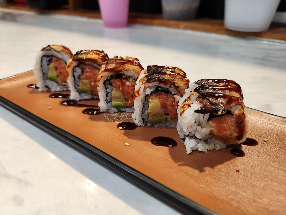Black dragon Roll.