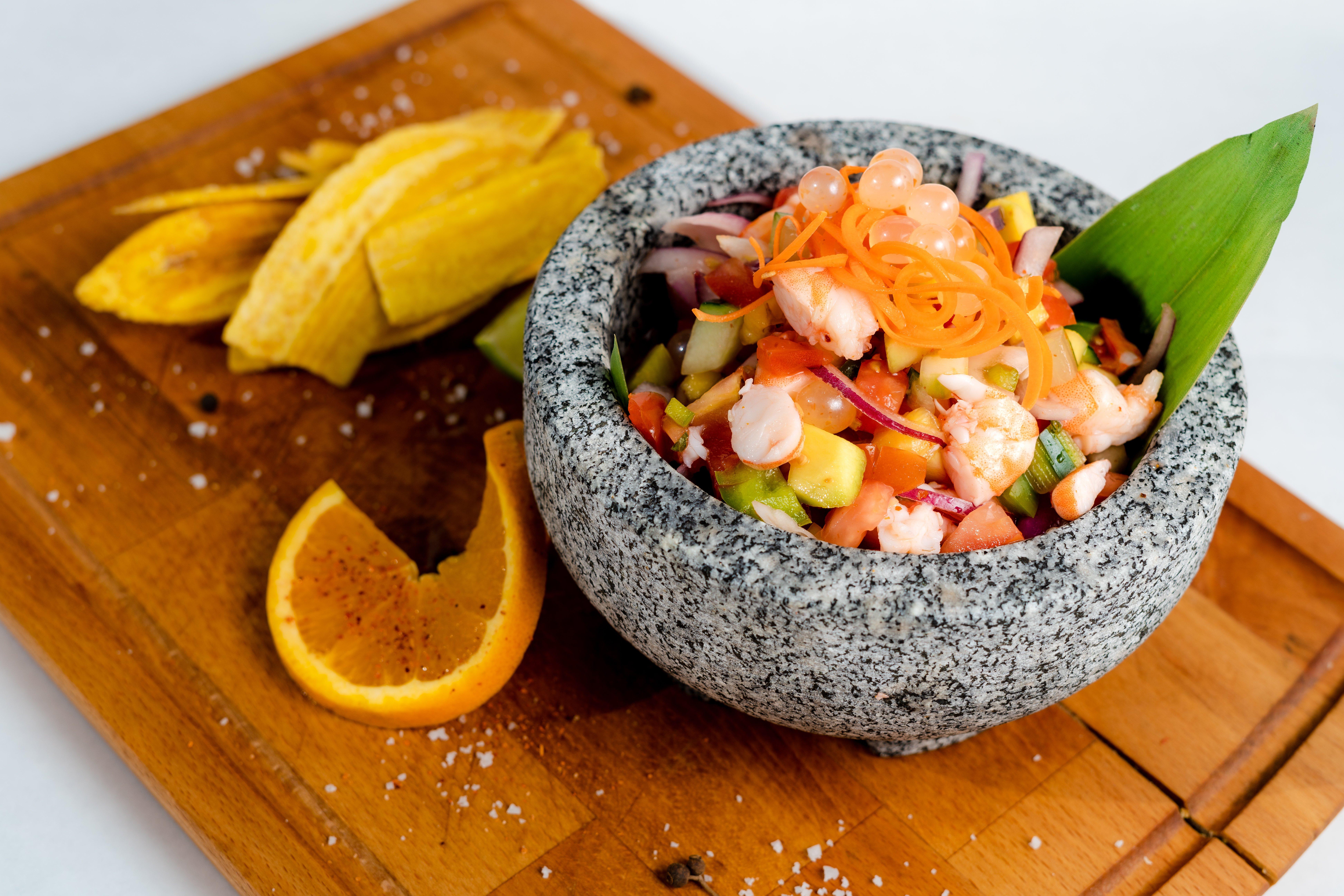 Ceviche Tropical.