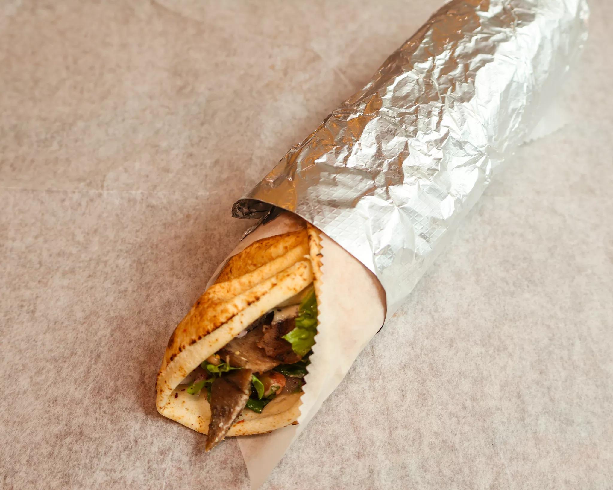 Gyro Pita Wrap.