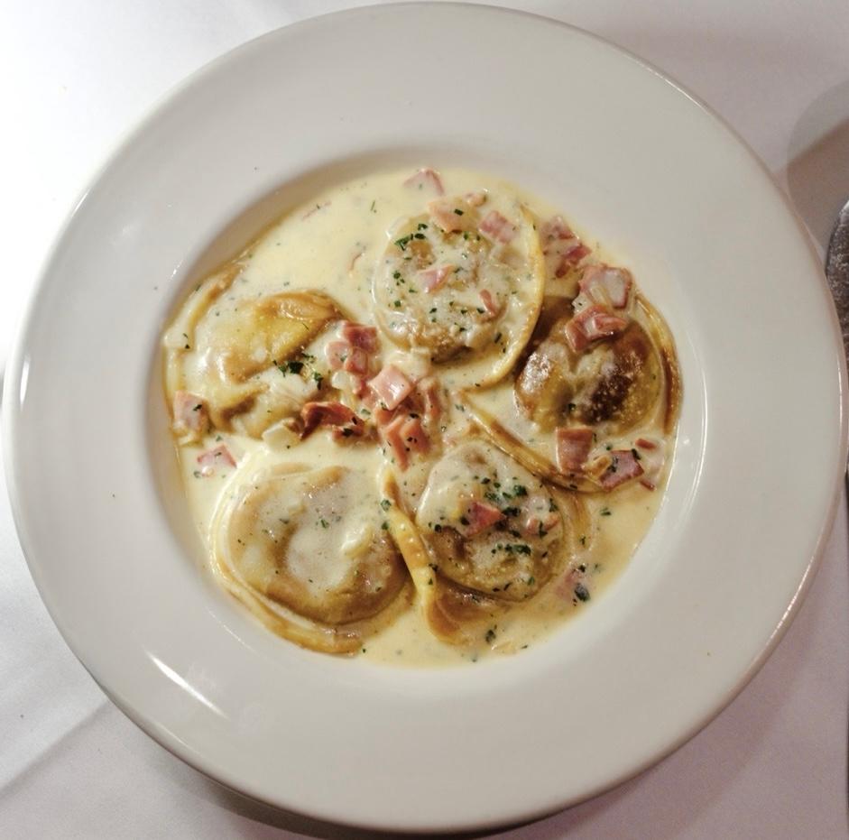 Porcini Ravioli.
