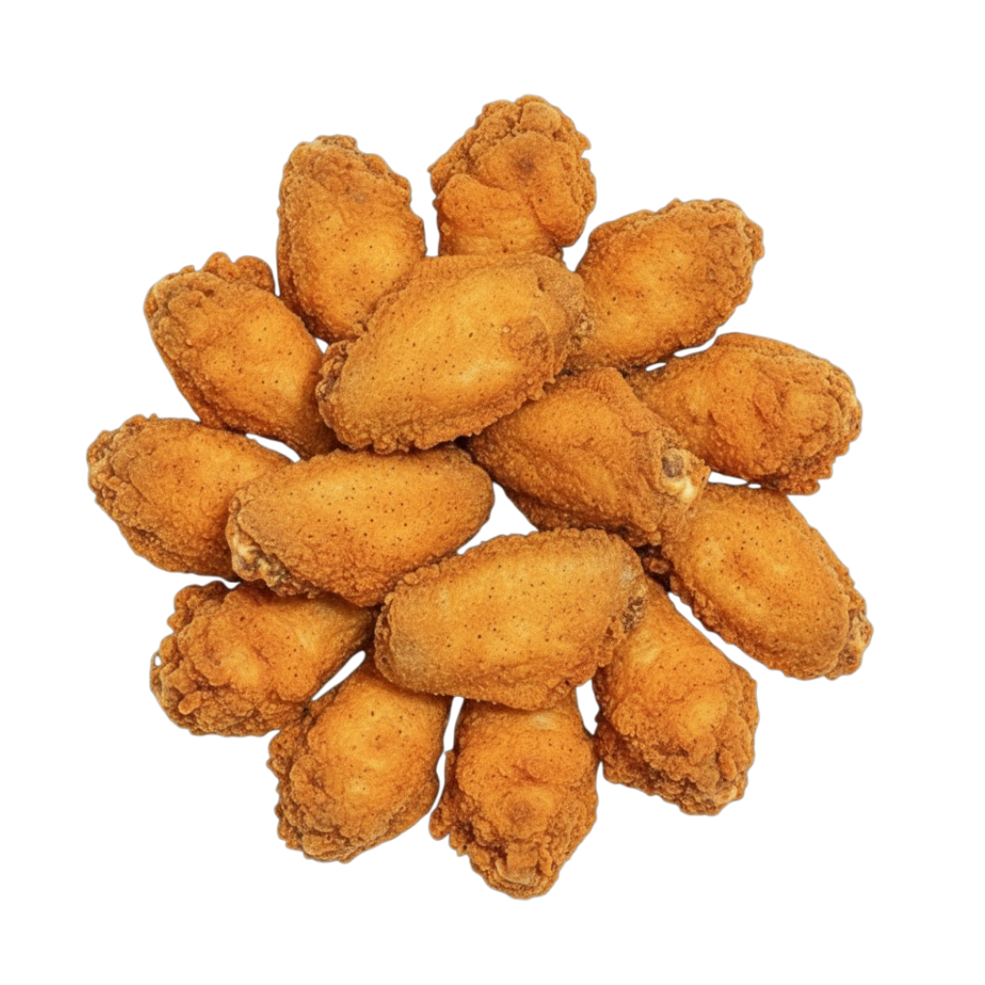 8 Chicken Wings.