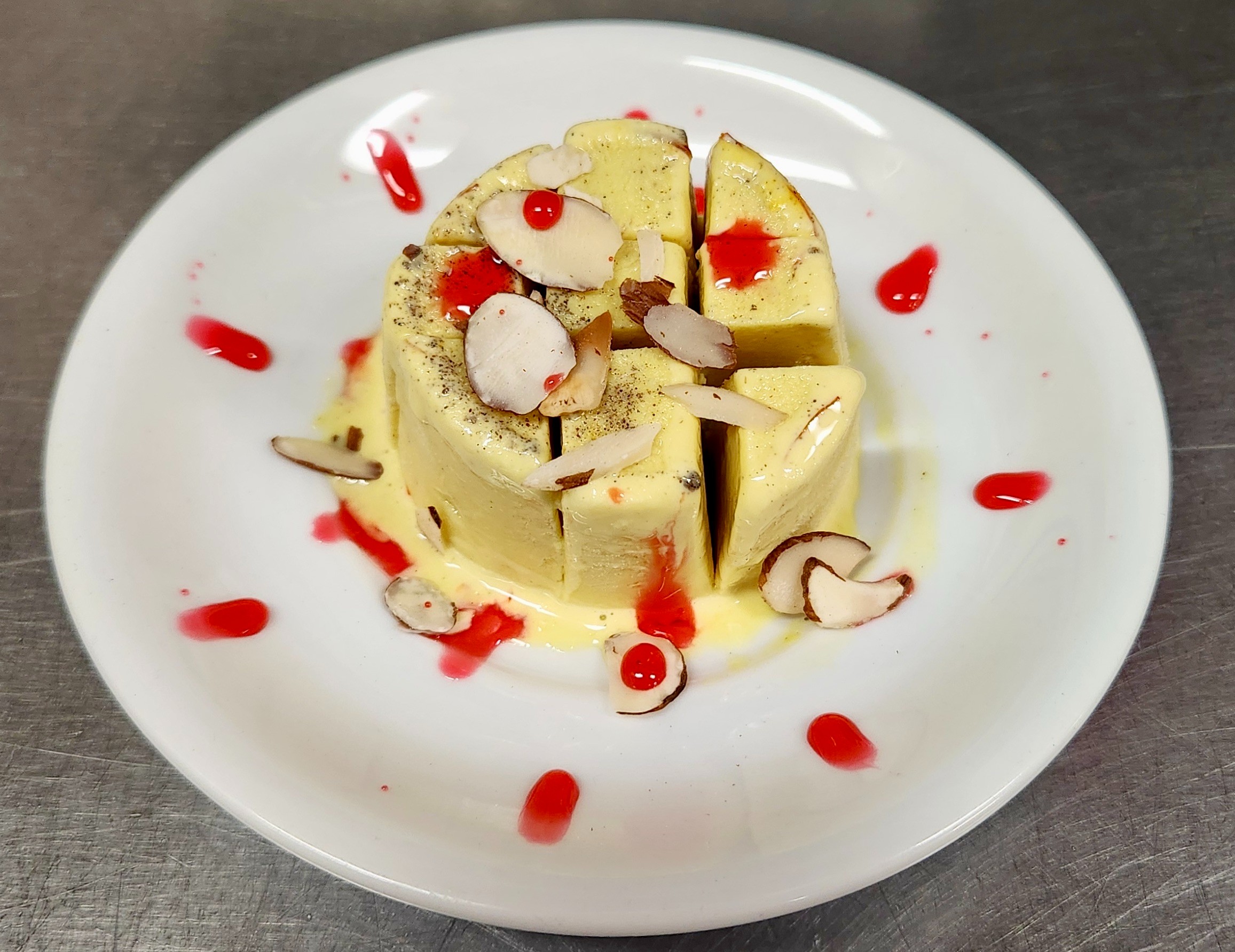 Saffron Malai Kulfi.