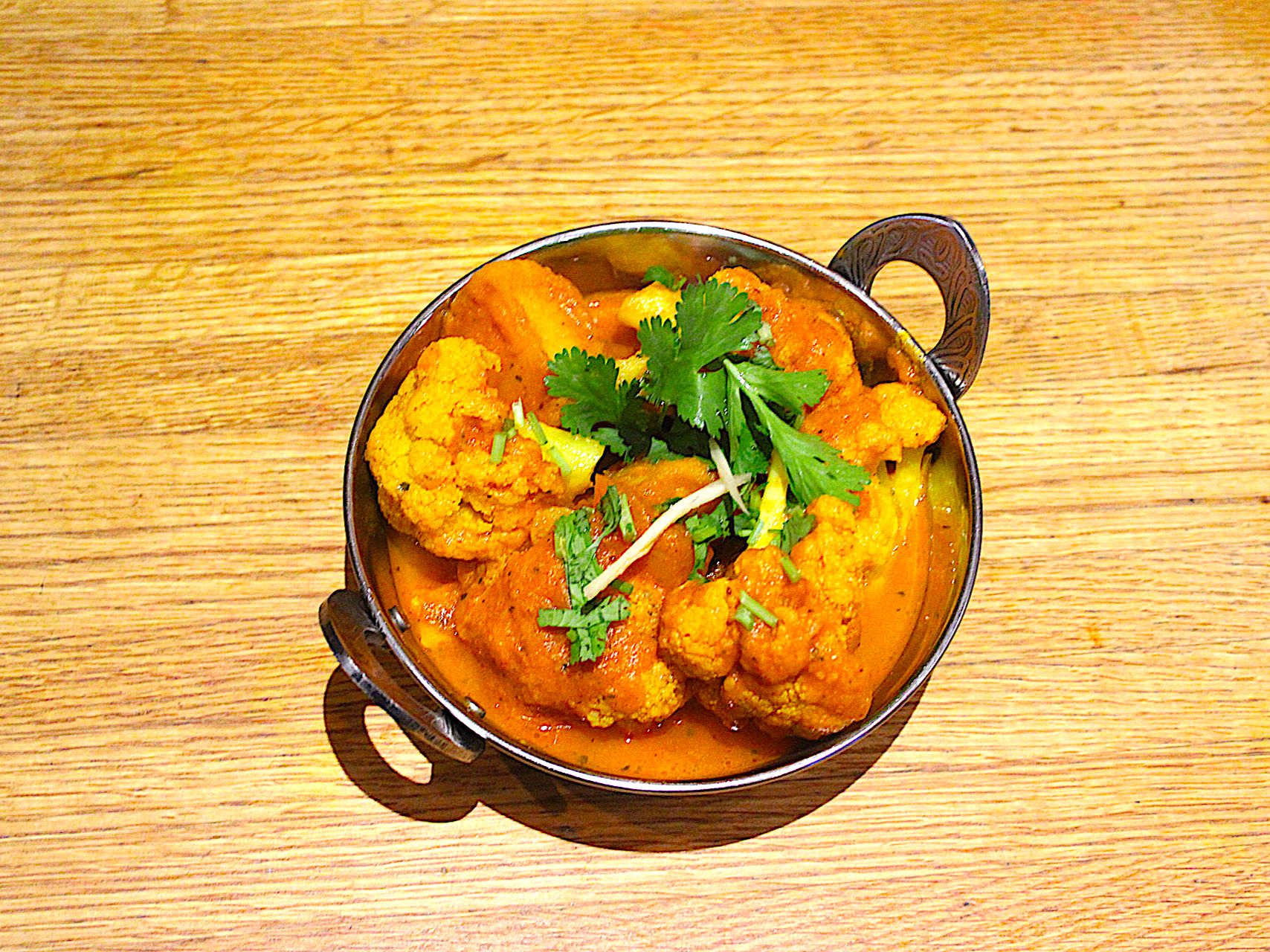 Aloo Gobi Adrak Masala.