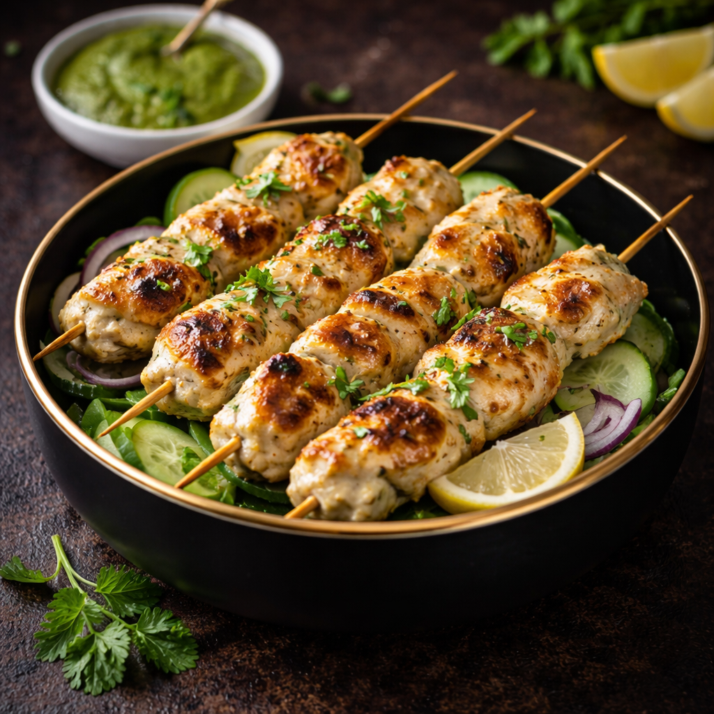 Malai Chicken Tikka.