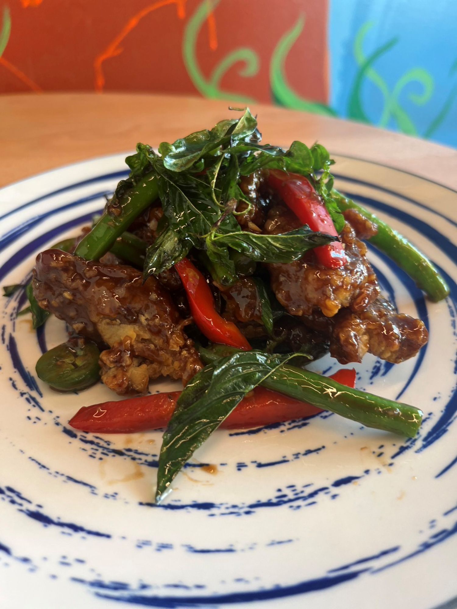 Salathai Crispy Duck.