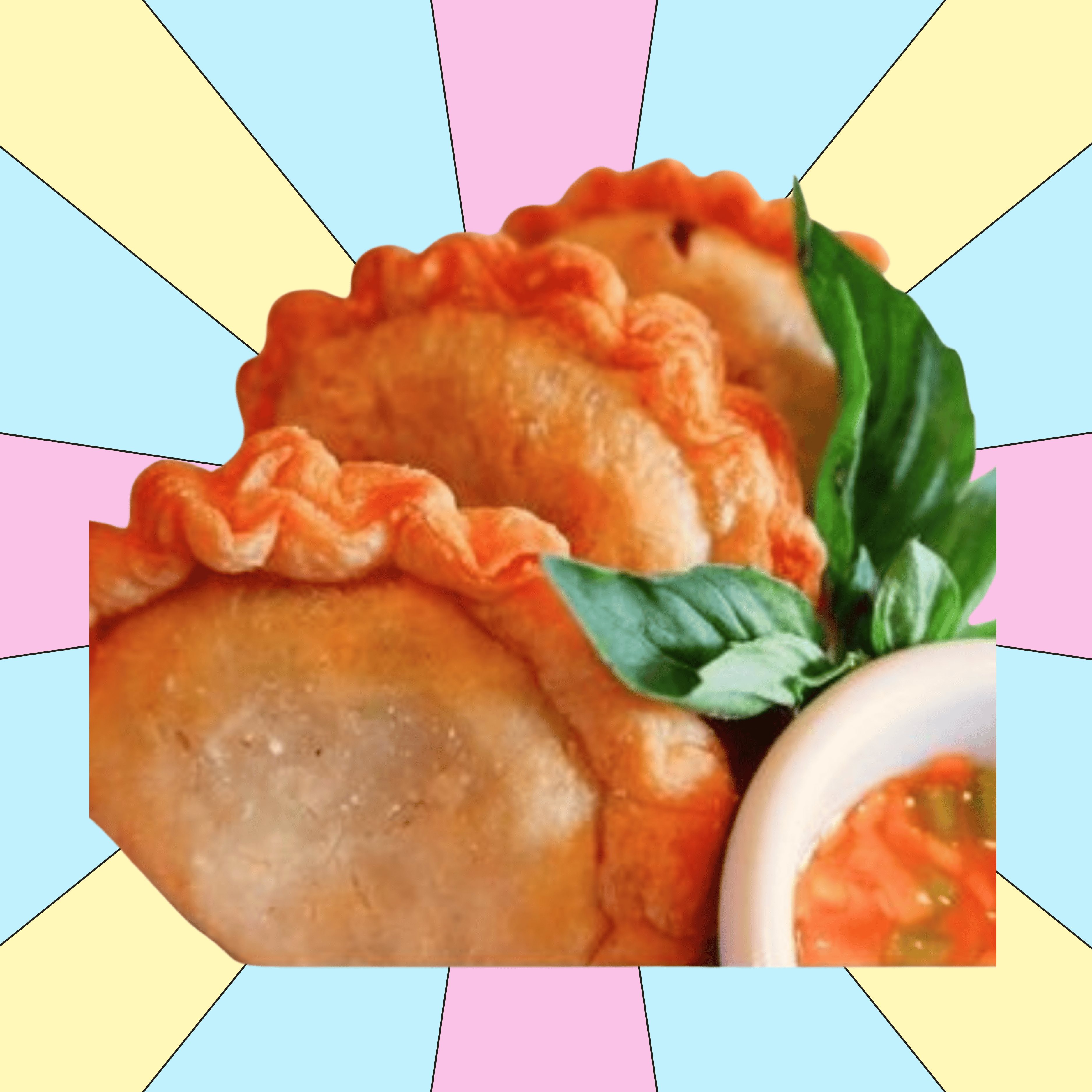 Veg Curry Puff 🥟 [3pc].