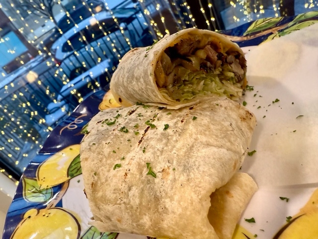 Steak Wrap.
