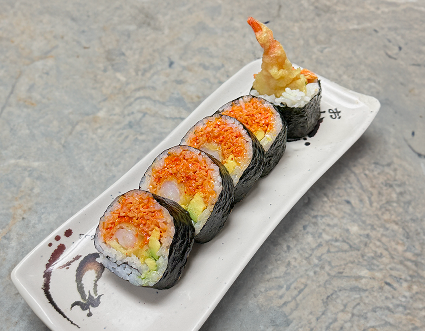Spicy Shrimp Tempura Roll.