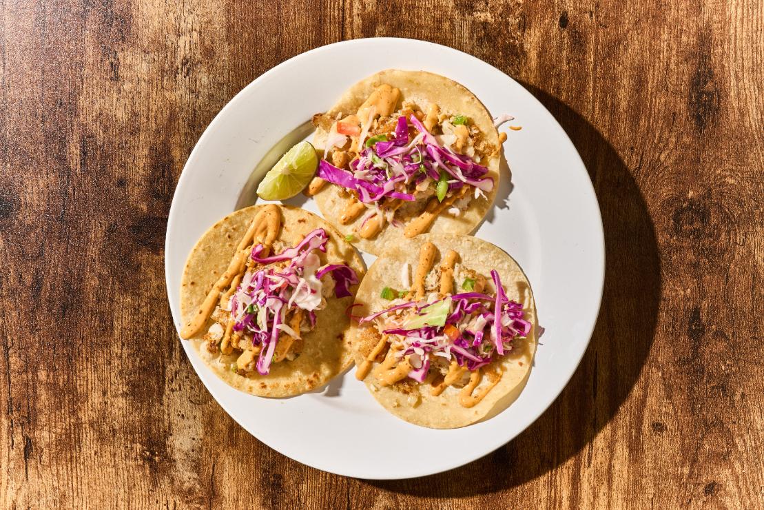FISH TACOS.