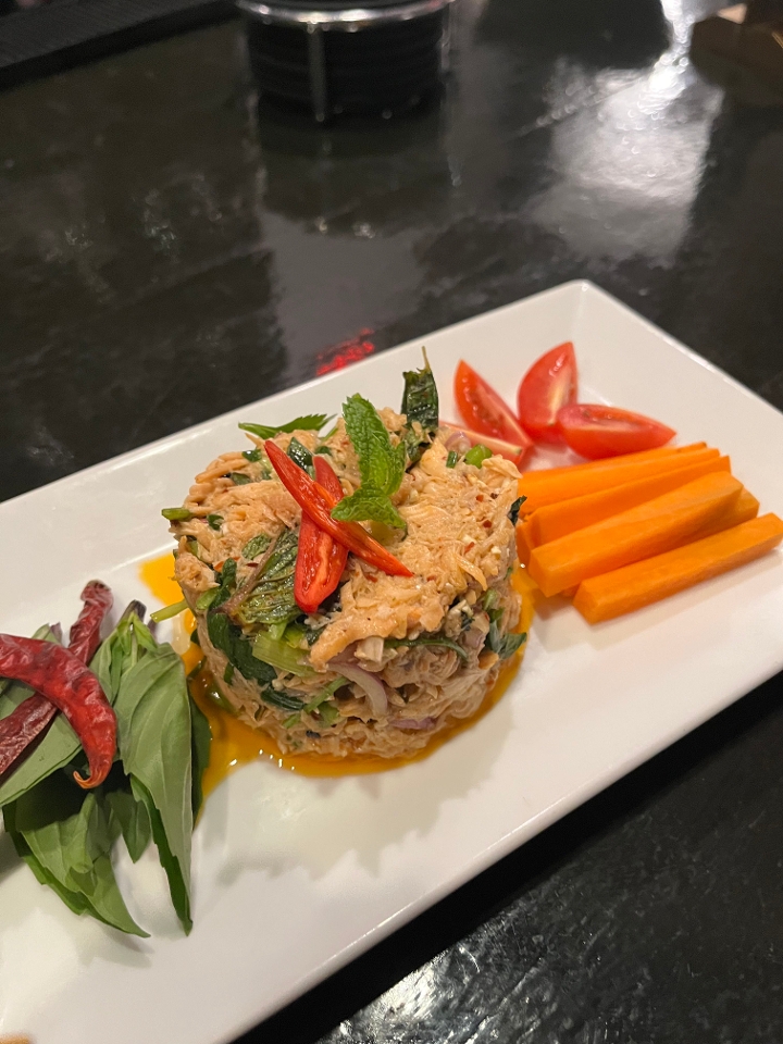 Larb Salmon.