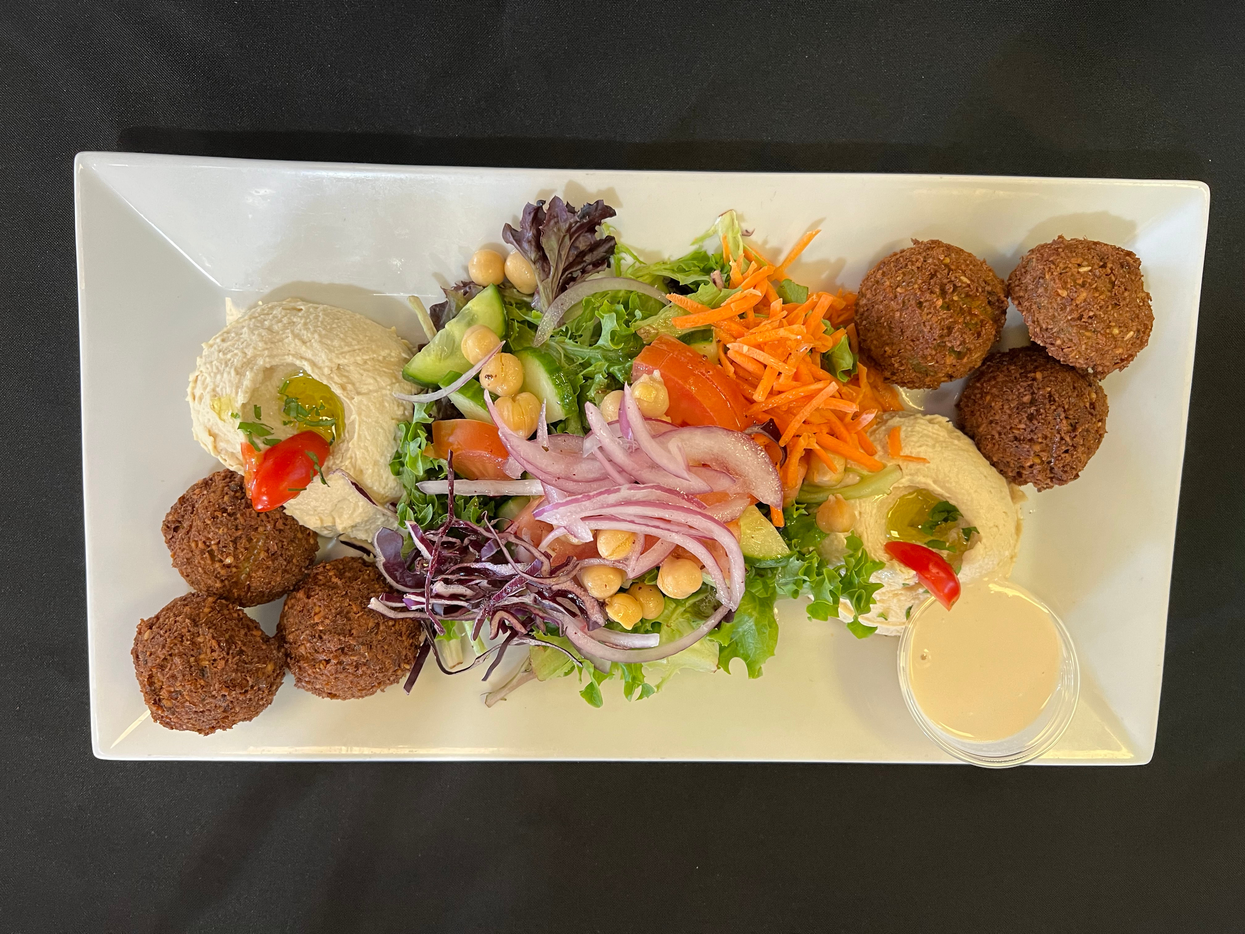 Falafel Platter.