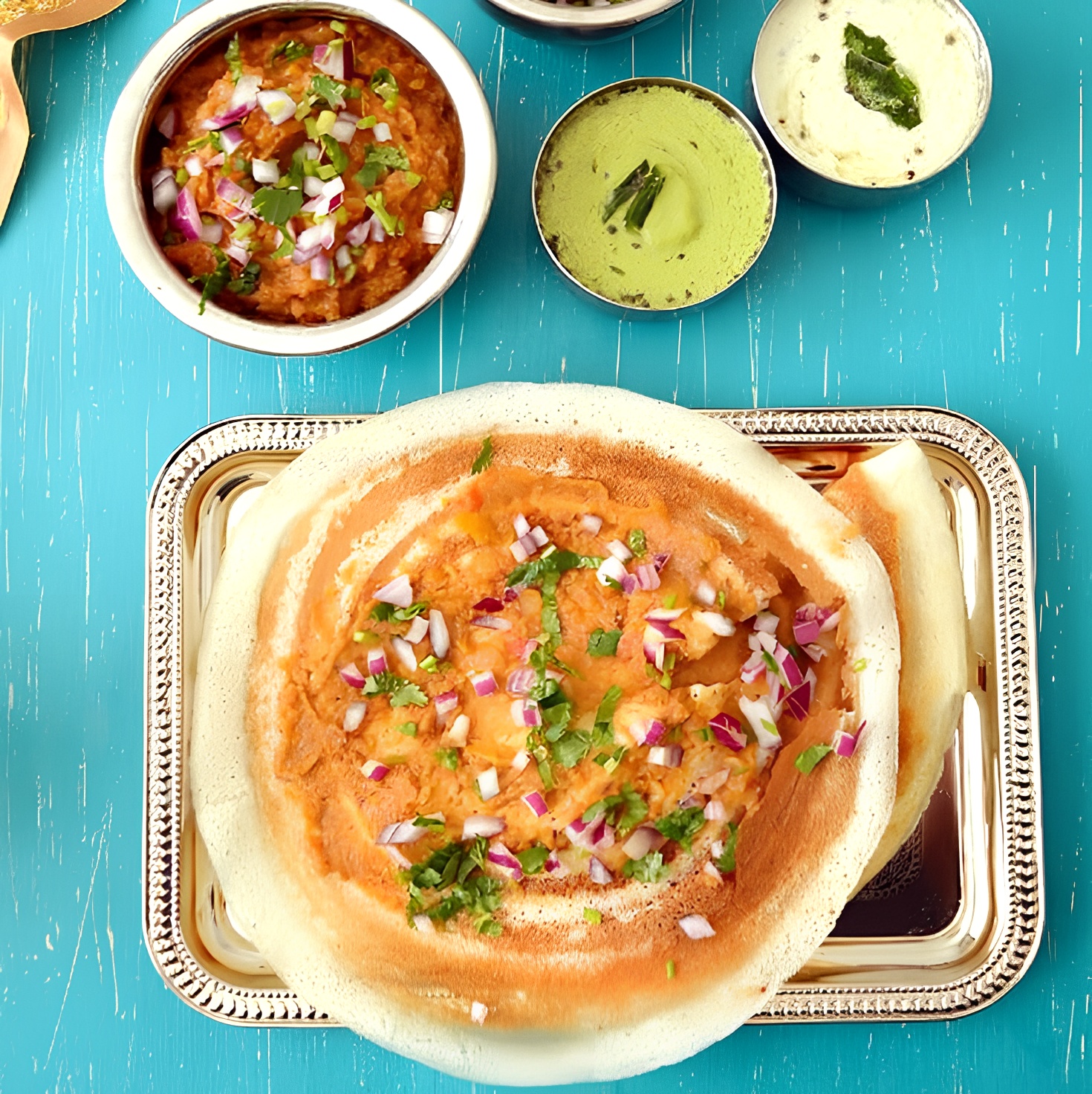 Pavbaji Dosa.