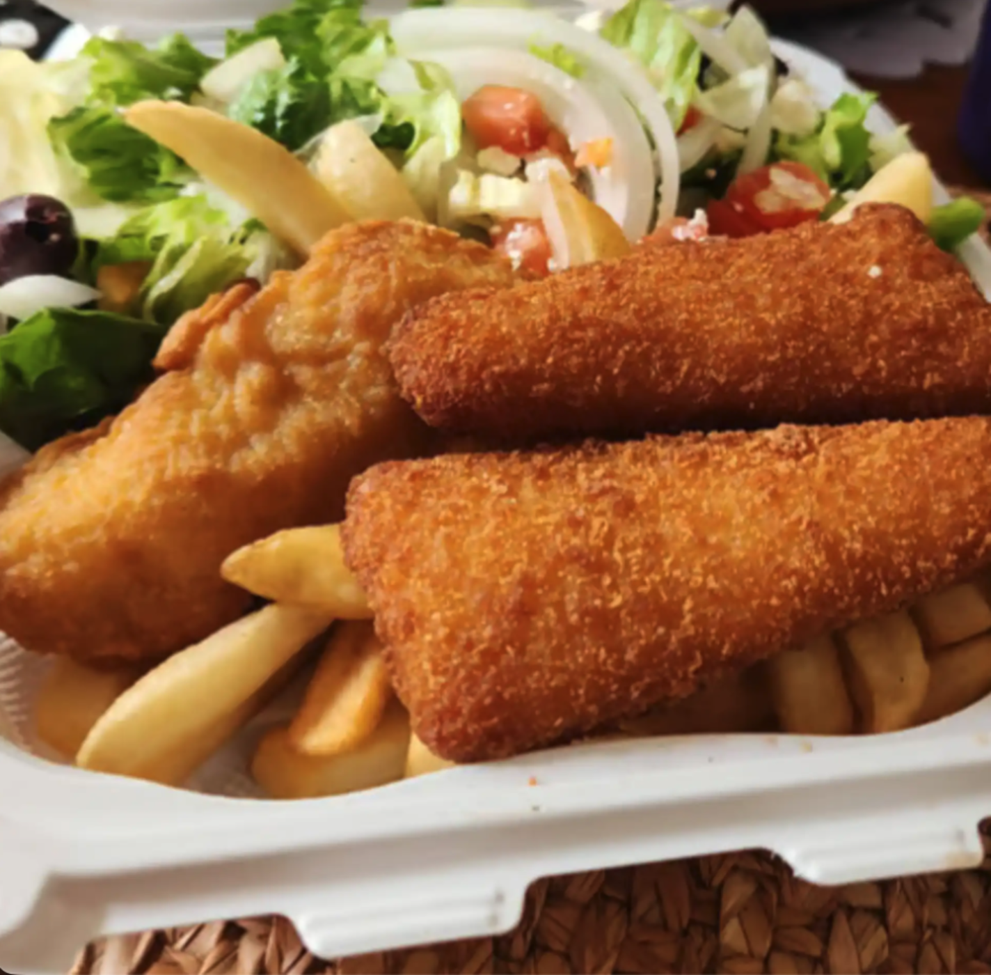 Fish ＆ Chips.