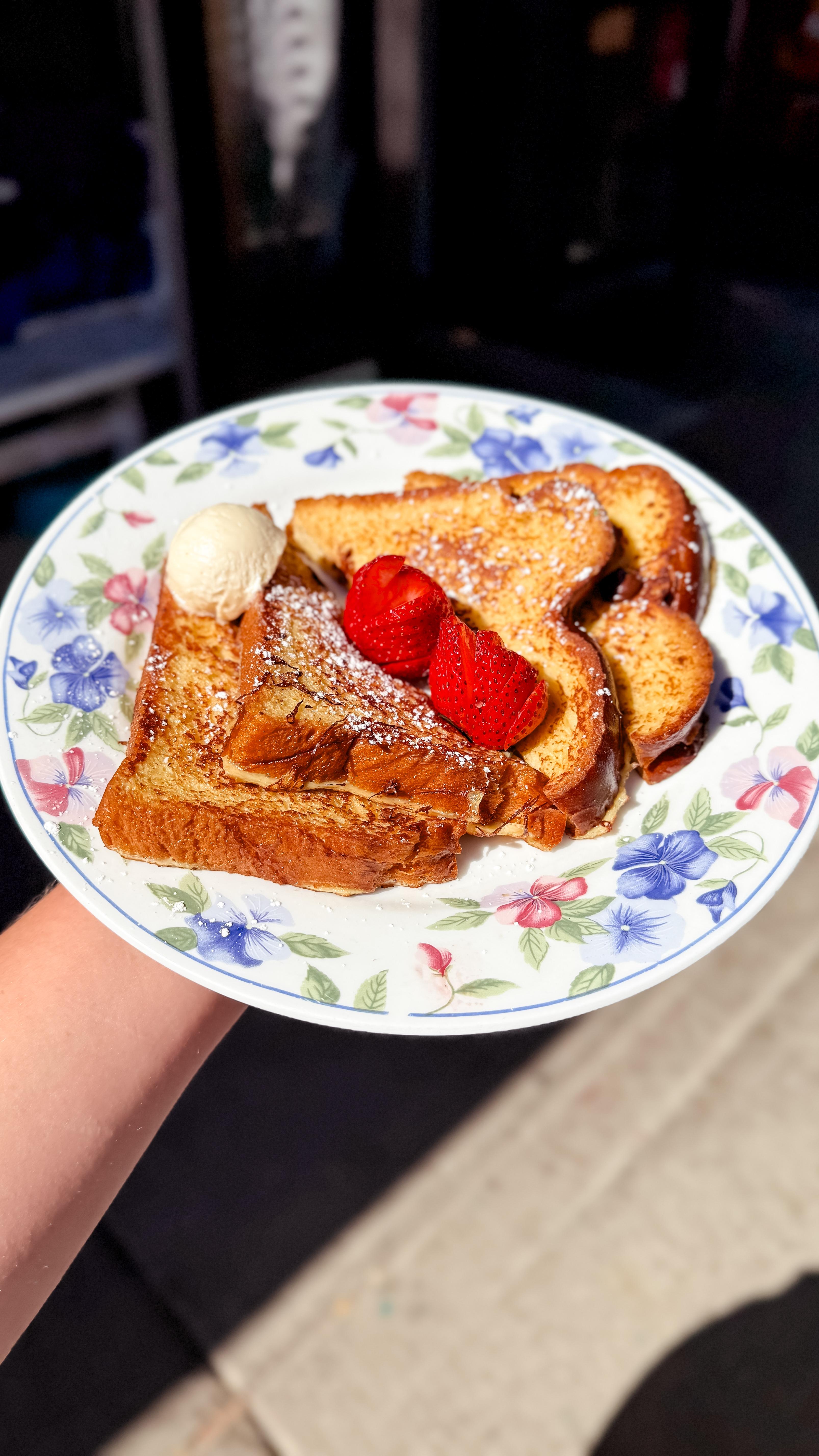 1/2 Plain French Toast.