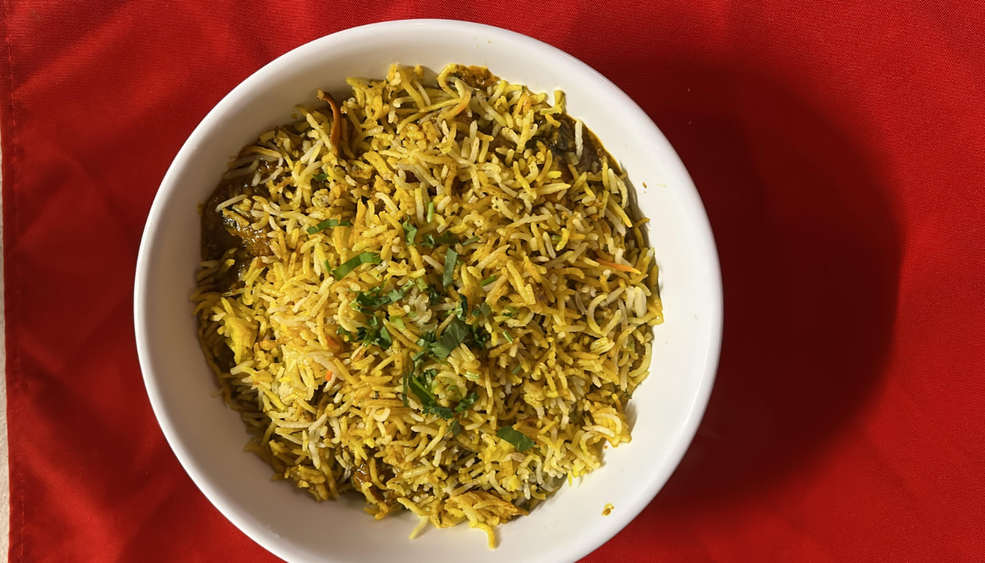 Chicken Biryani.