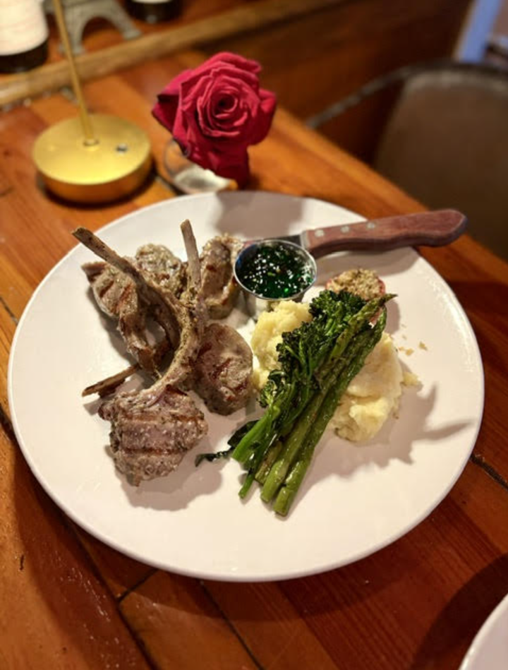 Rack of Lamb.
