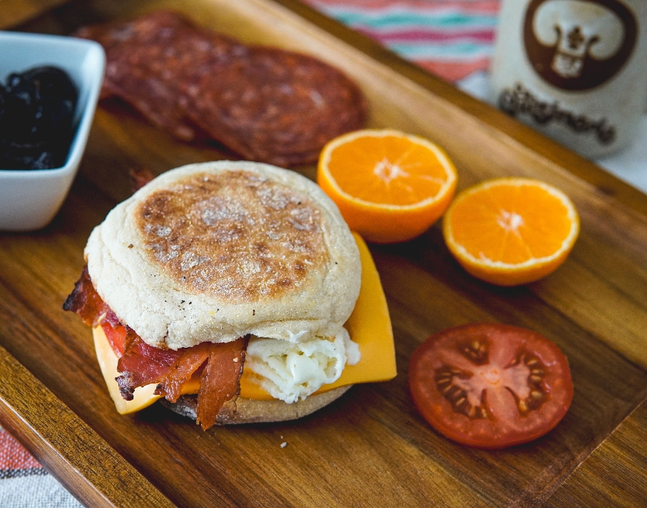 Muffin Eggs Sandwich.