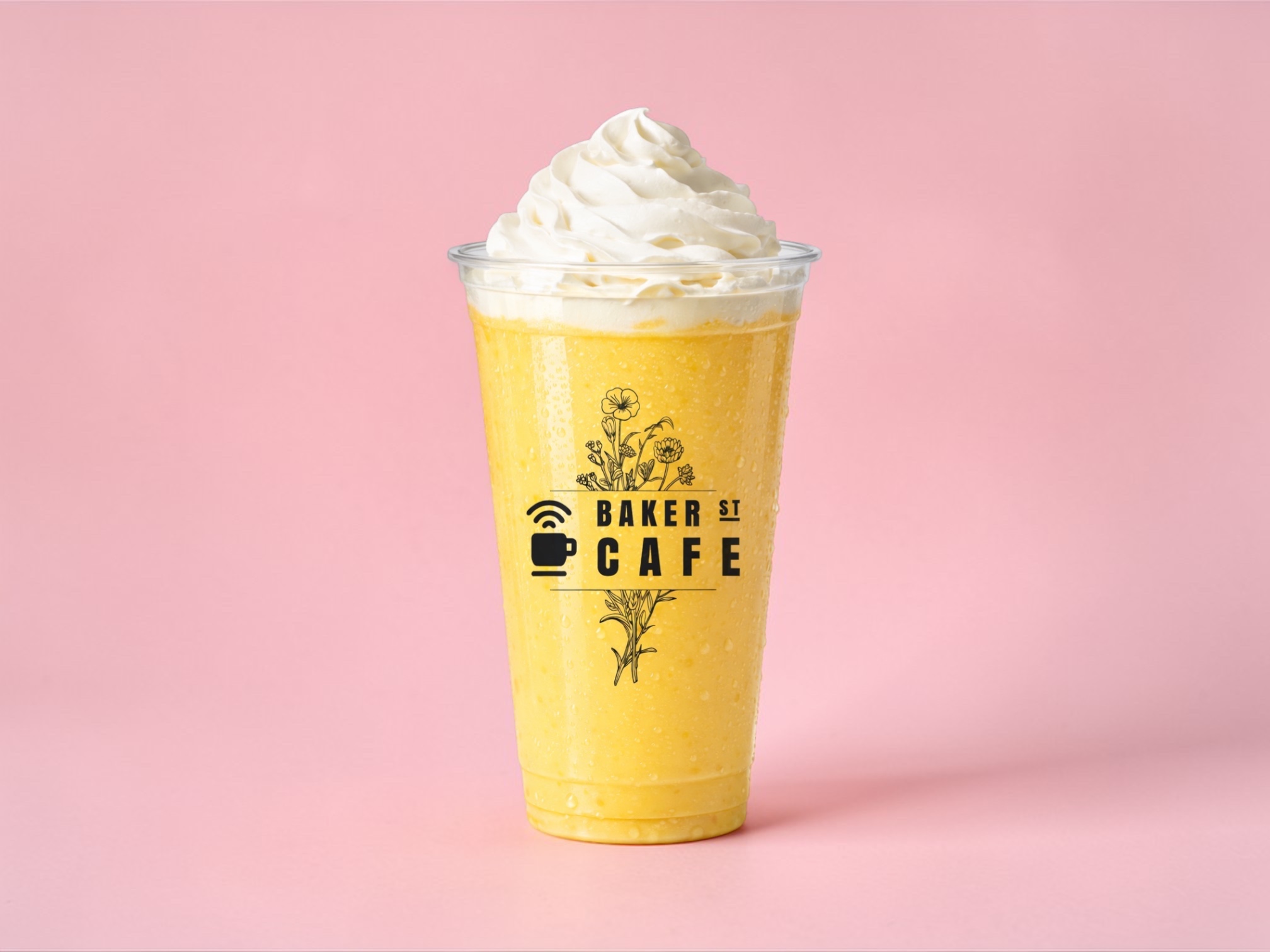 Mango Pineapple Smoothie.