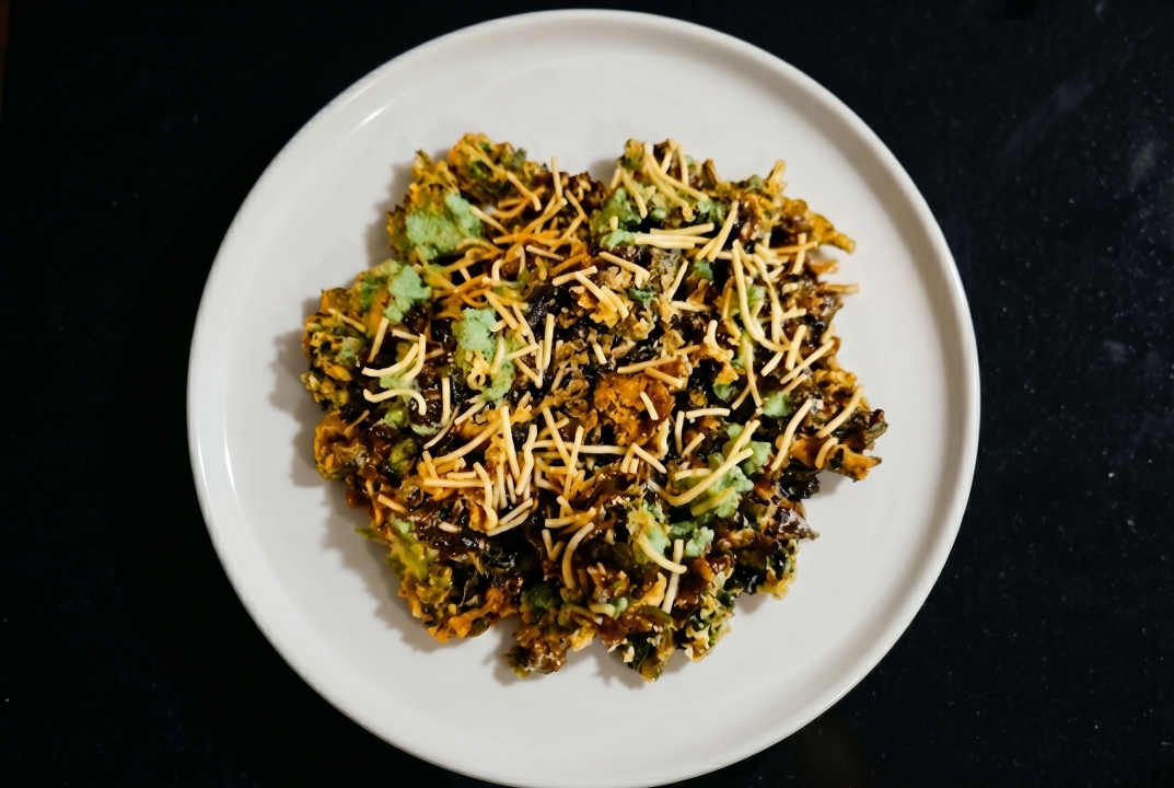 Kale Chaat.