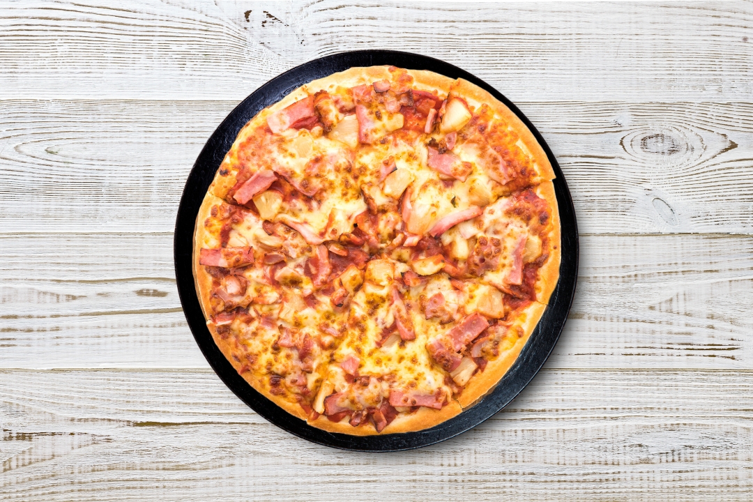 Small Hawaiian Pizza.