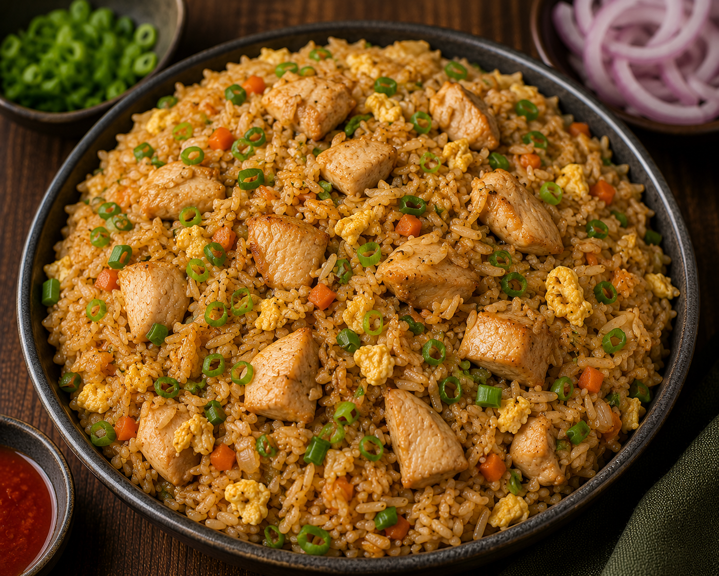 Chicken Fried Rice.