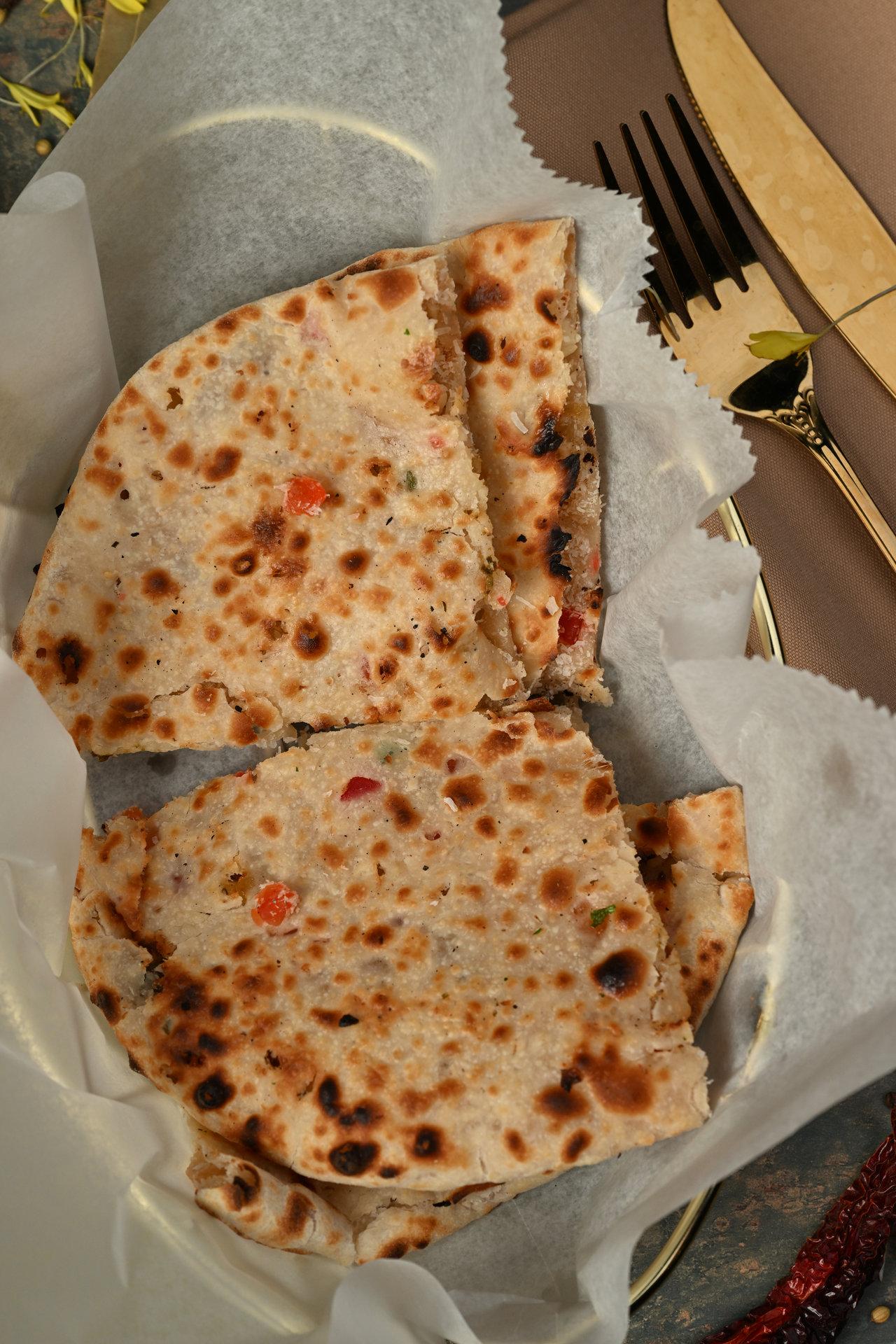 Fruit & Nut Naan.