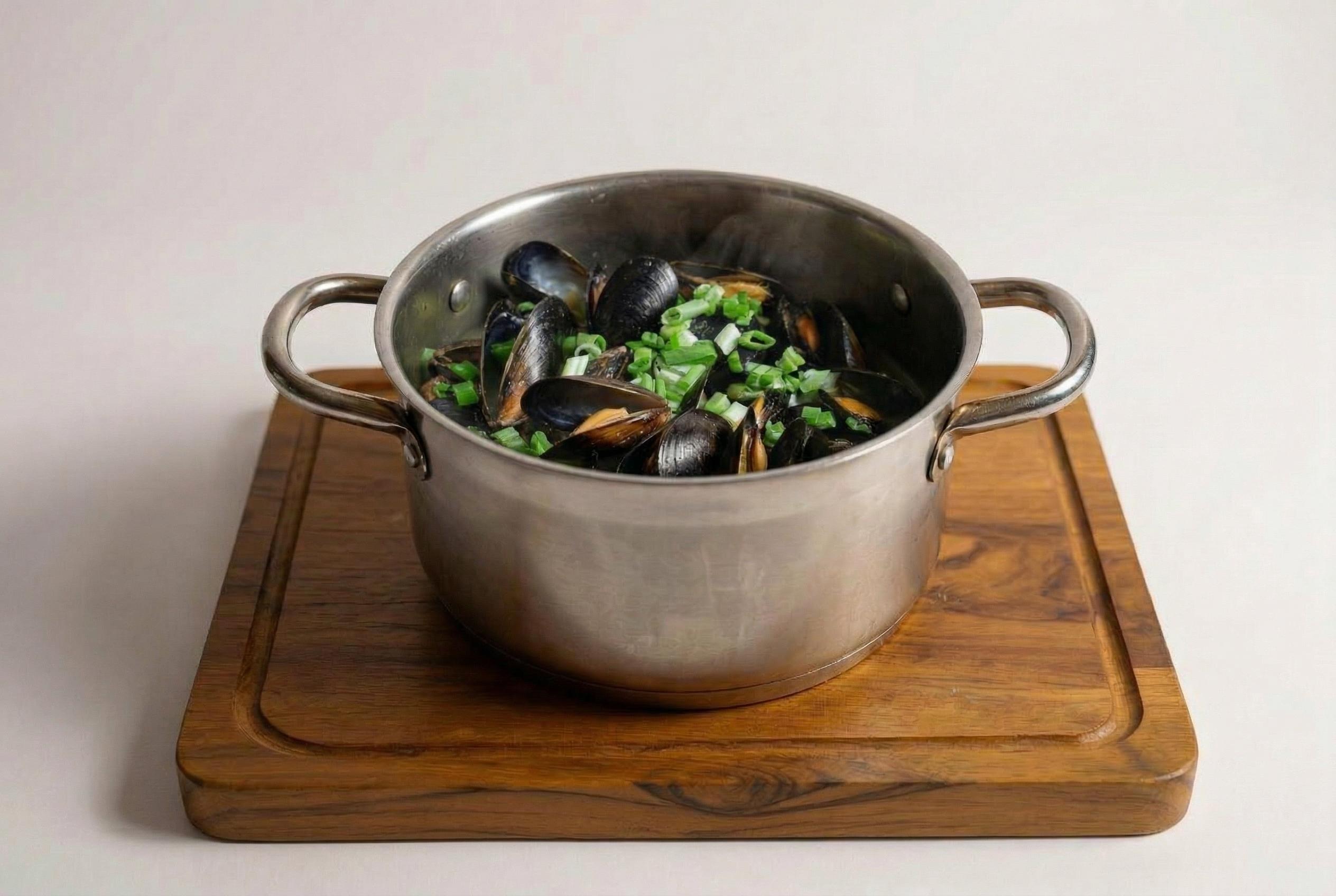 Jamaican Jerk Mussels.