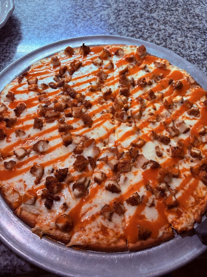 14" BUFFALO CHICKEN CAULIFLOWER.