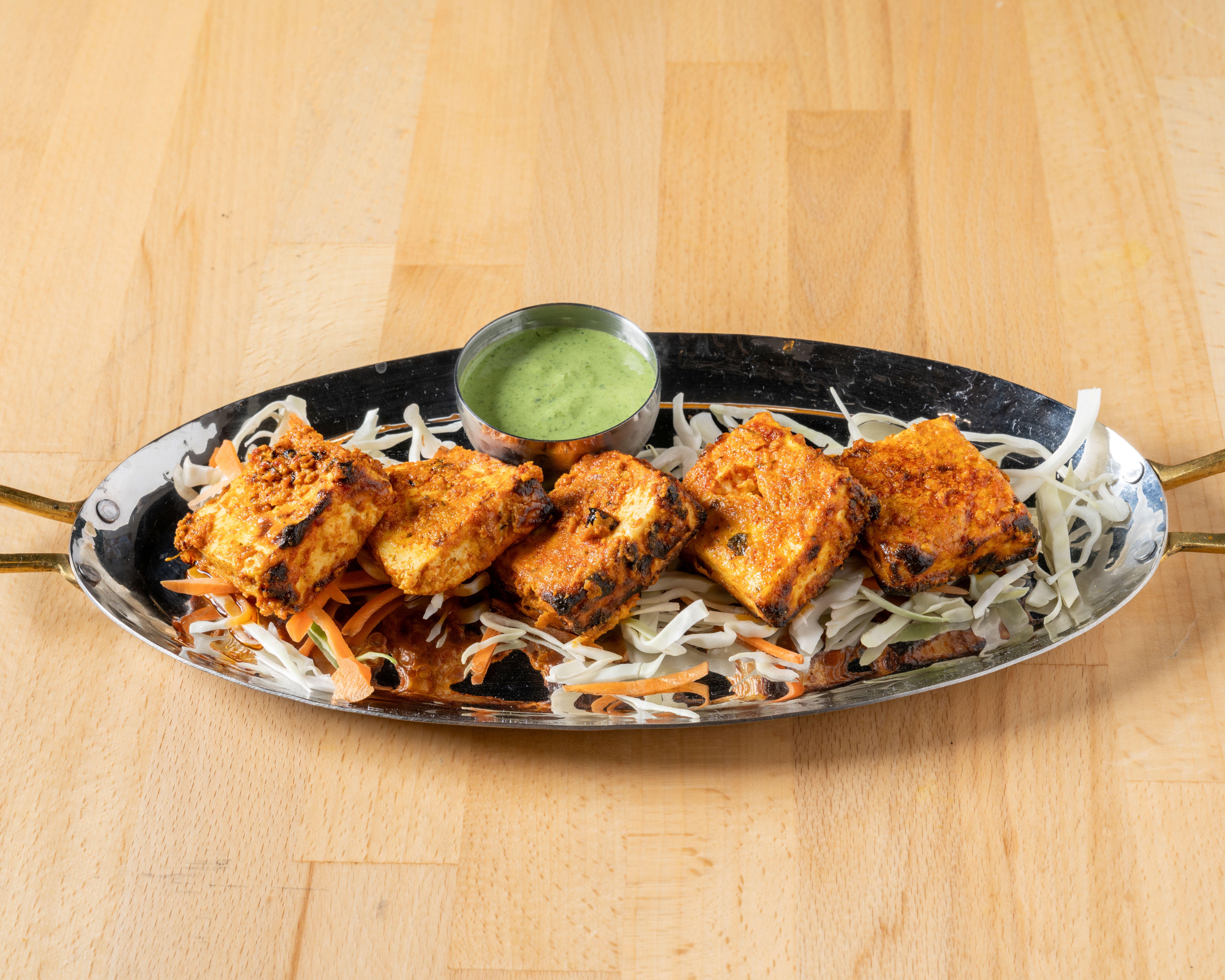 Paneer Tikka Kebab.
