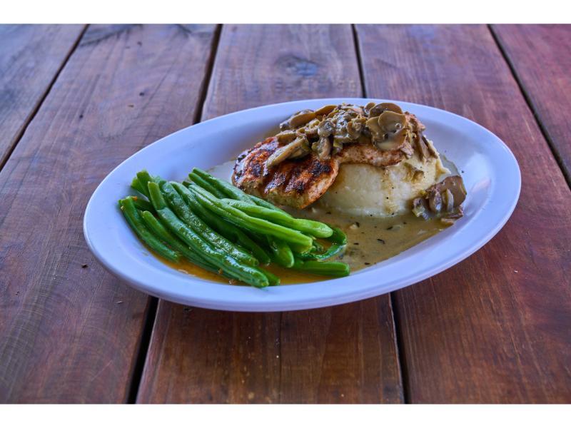 Chicken Marsala.